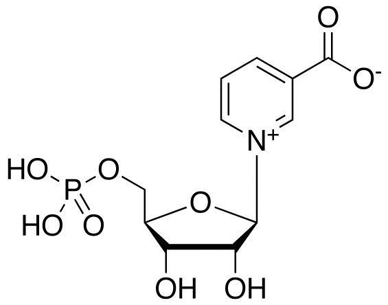 Chemical structure of β-Nicotinic Acid Mononucleotide