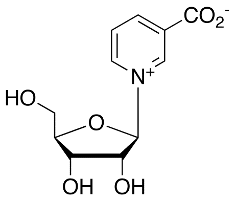 Chemical structure of Nicotinic Acid Riboside