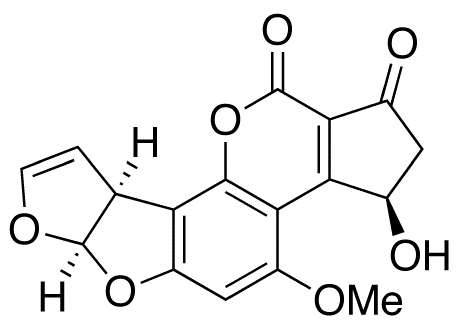 Chemical structure of epi-Aflatoxin Q1