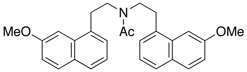 Chemical structure of Agomelatine Dimer Acetamide