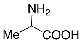 Chemical structure of Alanine
