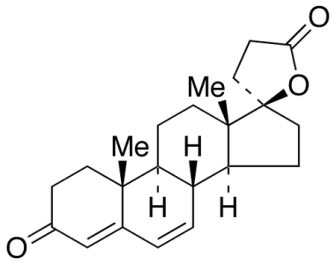Chemical structure of Canrenone