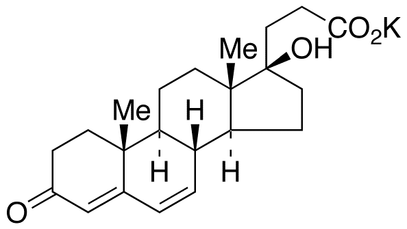 Chemical structure of Canrenoic Acid Potassium Salt