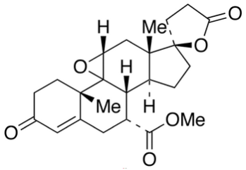 Chemical structure of Eplerenone
