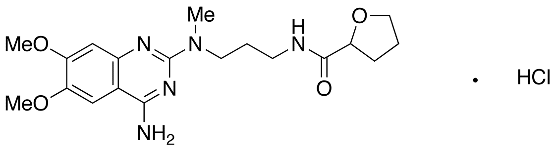 Chemical structure of Alfuzosin Hydrochloride