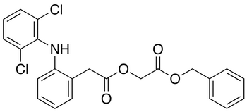 Chemical structure of Aceclofenac Benzyl Ester