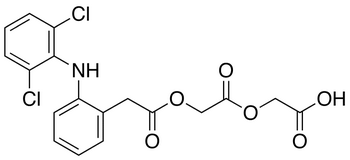 Chemical structure of Acetic Aceclofenac
