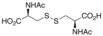 Chemical structure of N,N’-Diacetyl-L-cystine