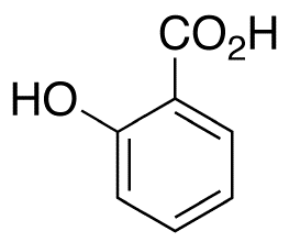 Chemical structure of Salicylic acid