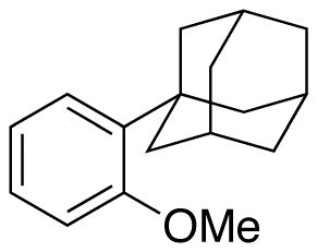 Chemical structure of o-Adamantylanisole