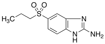 Chemical structure of Amino Albendazole Sulfone