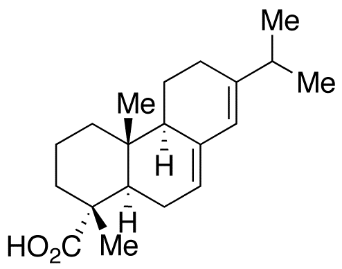 Chemical structure of Abietic Acid
