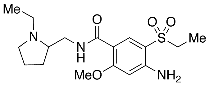 Chemical structure of Amisulpride