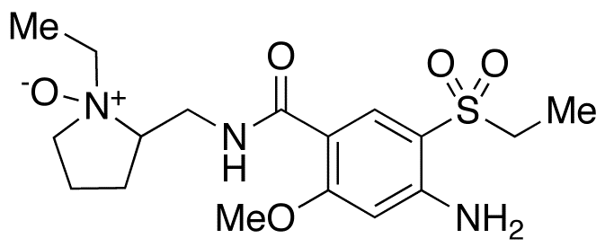 Chemical structure of Amisulpride N-Oxide