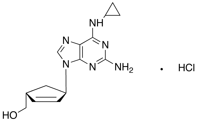 Chemical structure of trans-Abacavir Hydrochloride