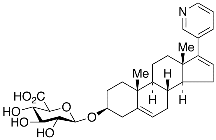 Chemical structure of Abiraterone β-D-Glucuronide