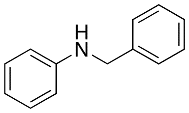 Chemical structure of N-Benzylaniline