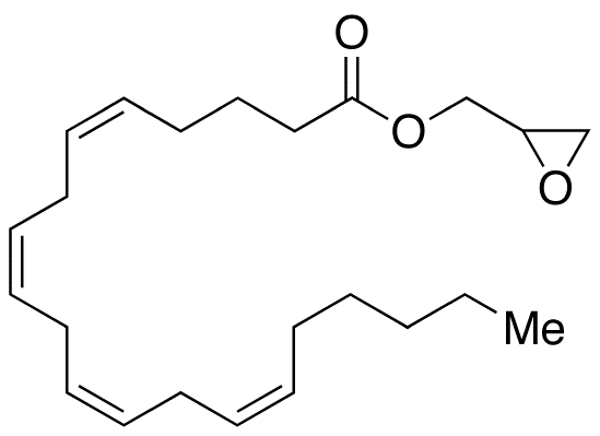 Chemical structure of Arachidonic Acid Glycidyl Ester