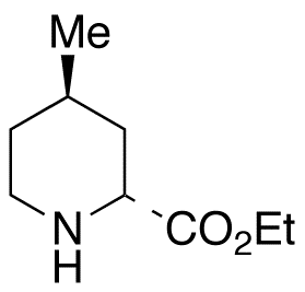 Chemical structure of Ethyl (2R,4R)-4-Methylpipecolate