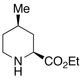 Chemical structure of Ethyl (2S,4R)-4-Methylpipecolate