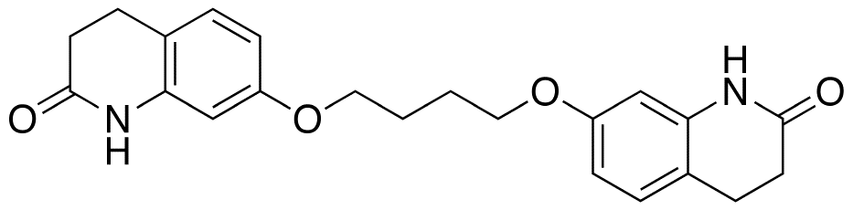 Chemical structure of 1,4-Bis[3,4-dihydro-2(1H)-quinolinon-7-oxy]butane