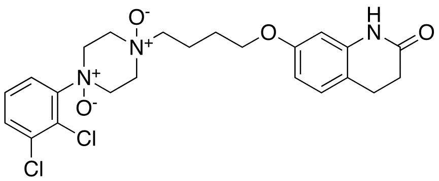Chemical structure of Aripiprazole N,N-Dioxide