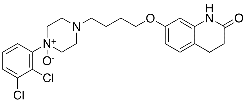 Chemical structure of Aripiprazole N4-Oxide