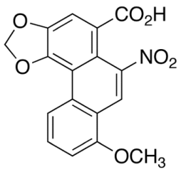 Chemical structure of Aristolochic Acid A
