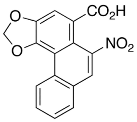 Chemical structure of Aristolochic Acid B
