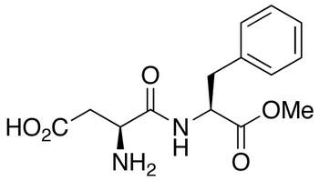 Chemical structure of Aspartame