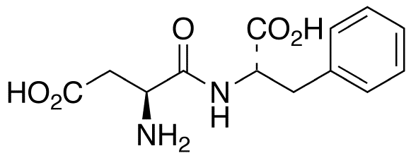 Chemical structure of L-Aspartyl-L-phenylalanine
