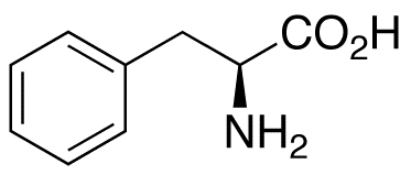 Chemical structure of (S)-2-Amino-3-phenylpropionic acid