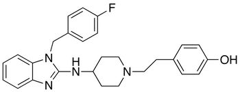 Chemical structure of O-Desmethyl Astemizole