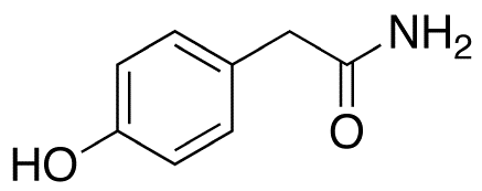 Chemical structure of 4-Hydroxyphenylacetamide