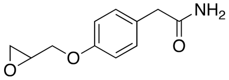 Chemical structure of 4-(2,3-Epoxypropoxy)phenylacetamide