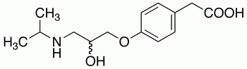 Chemical structure of Metoprolol Acid