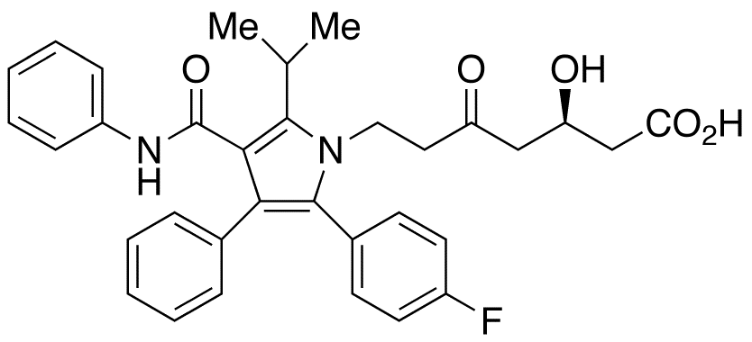 Chemical structure of 5-Oxo Atorvastatin
