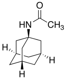 Chemical structure of N-Acetyl Adamantamine