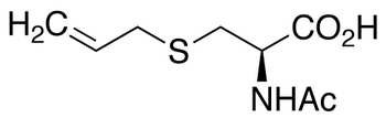 Chemical structure of N-Acetyl-S-allyl-L-cysteine