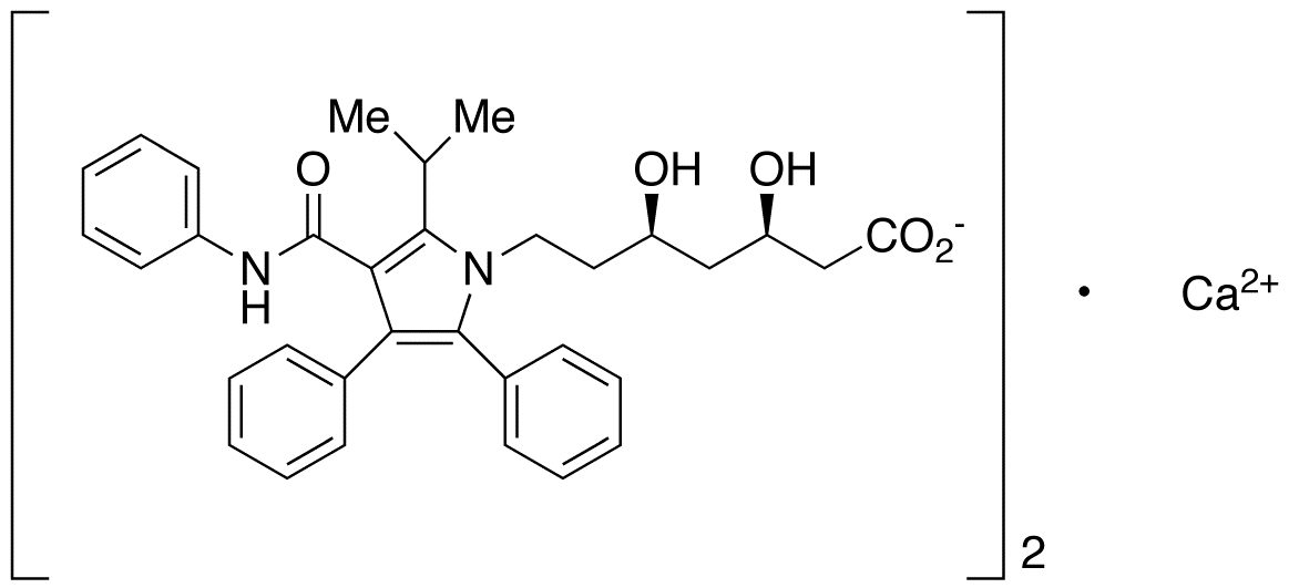 Chemical structure of Defluoro Atorvastatin Calcium Salt