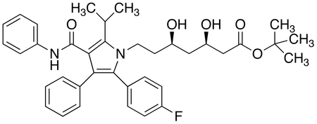 Chemical structure of Atorvastatin tert-Butyl Ester