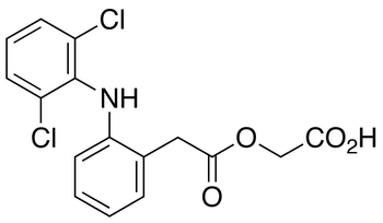 Chemical structure of Aceclofenac