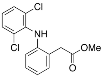 Chemical structure of Diclofenac Methyl Ester