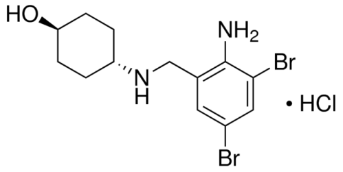 Chemical structure of Ambroxol Hydrochloride
