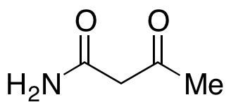 Chemical structure of Acetoacetamide