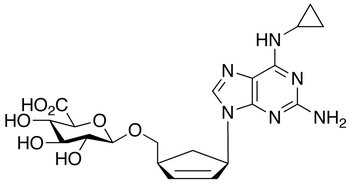 Chemical structure of Abacavir 5’-β-D-Glucuronide