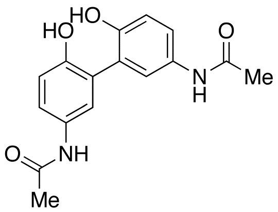 Chemical structure of Acetaminophen Dimer