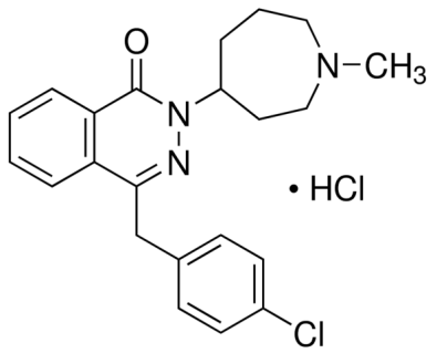 Chemical structure of Azelastine Hydrochloride