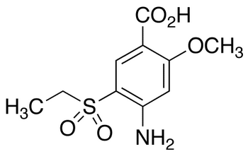 Chemical structure of 4-Amino-5-(ethylsulfonyl)-2-methoxybenzoic Acid