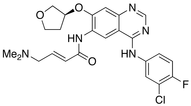 Chemical structure of Afatinib